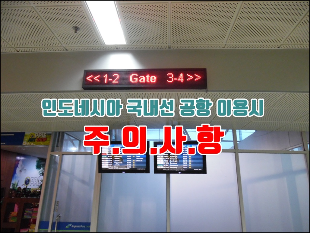 인도네시아 공항 이용시 주의할점.JPG