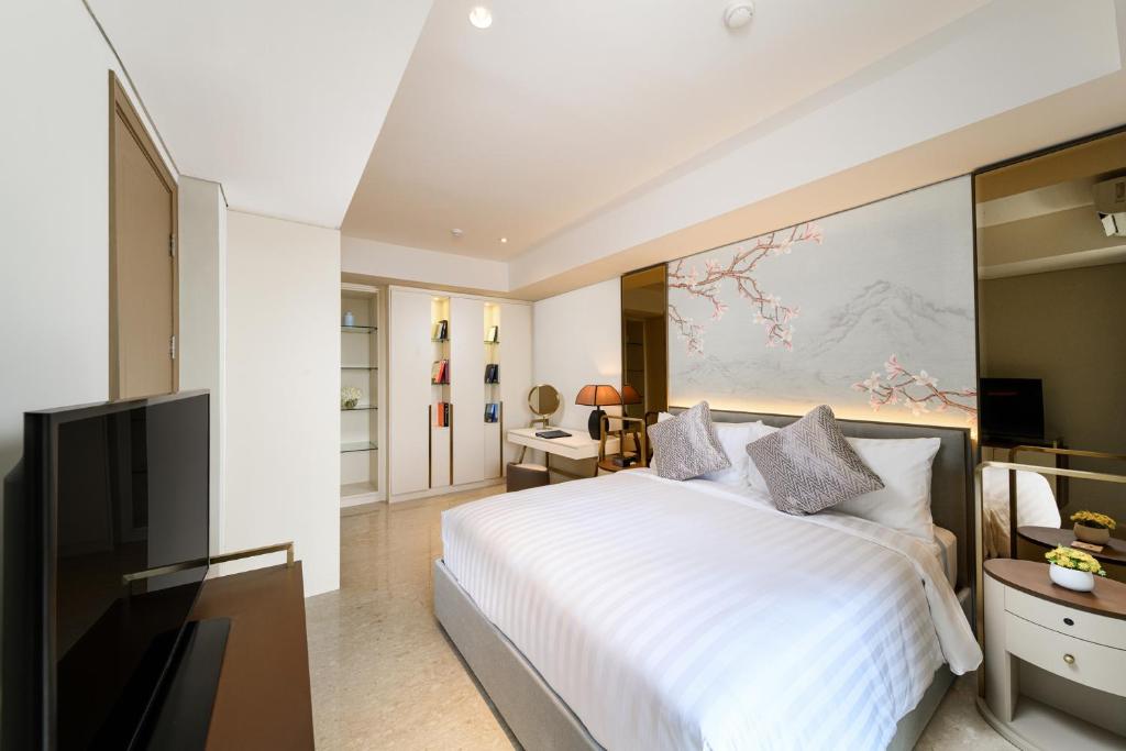 Oakwood Apartments PIK Jakarta 디럭스.jpg