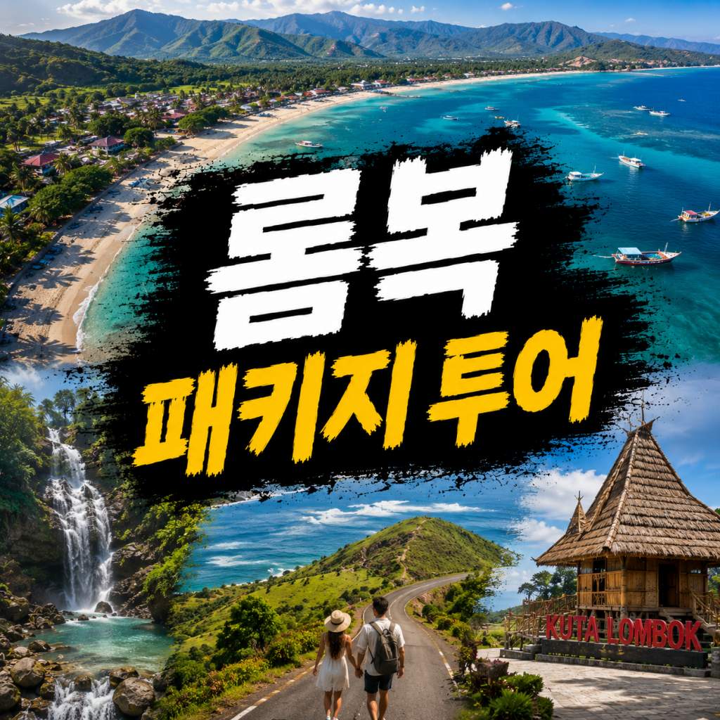 롬복 패키지투어 자유여행 관광 휴양 길리 연계 패키지