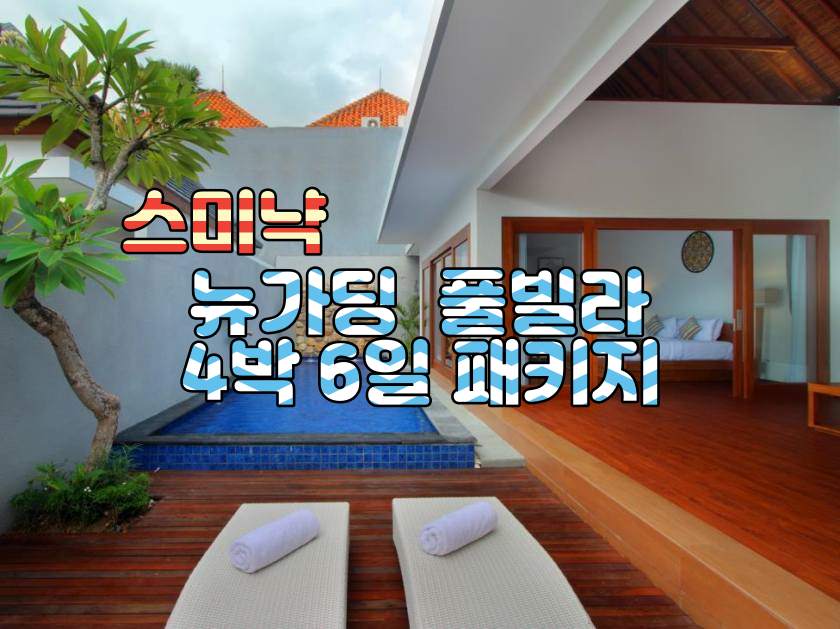 스미냑 뉴가딩 4박6일 특가