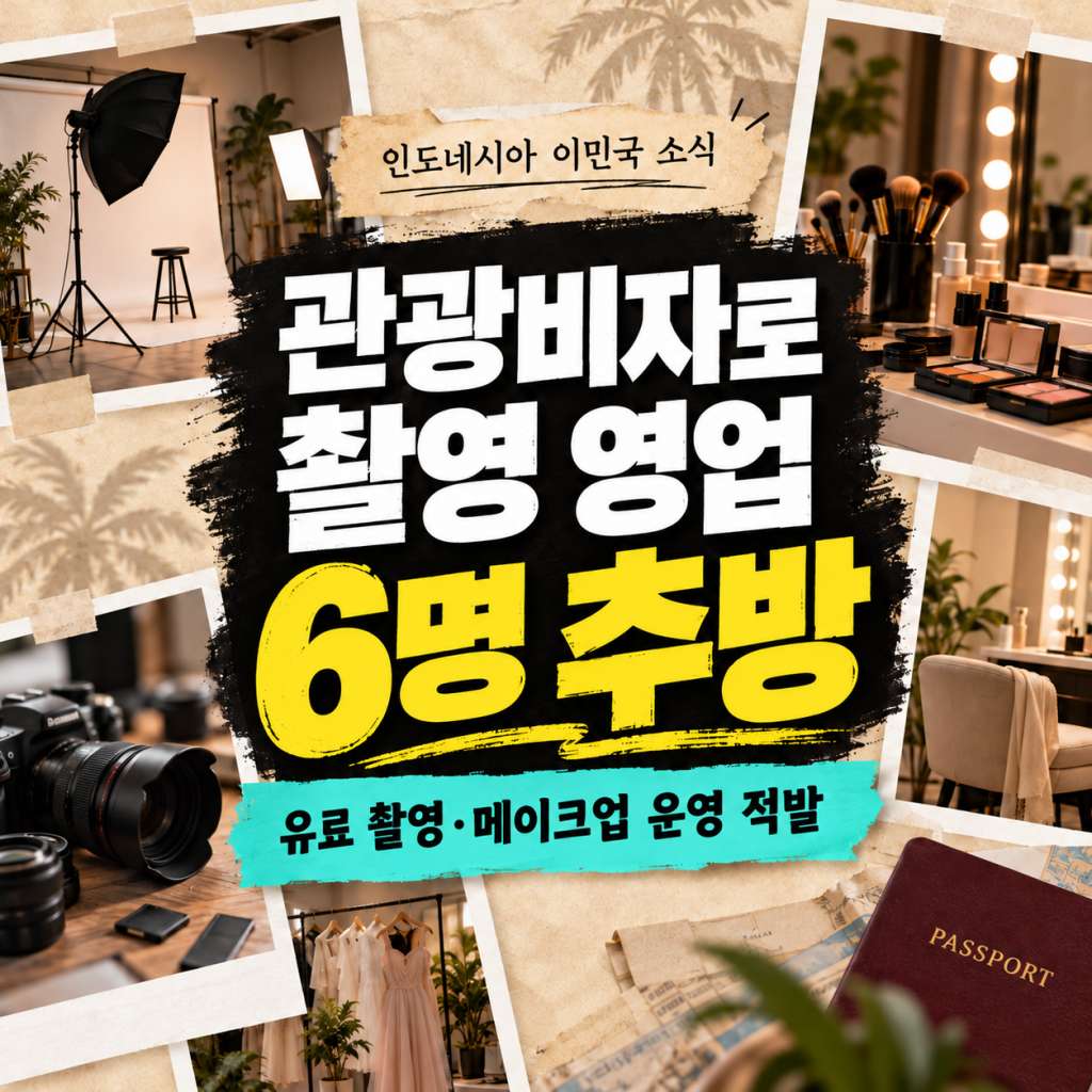 인도네시아 관광비자 단속 소식.jpg