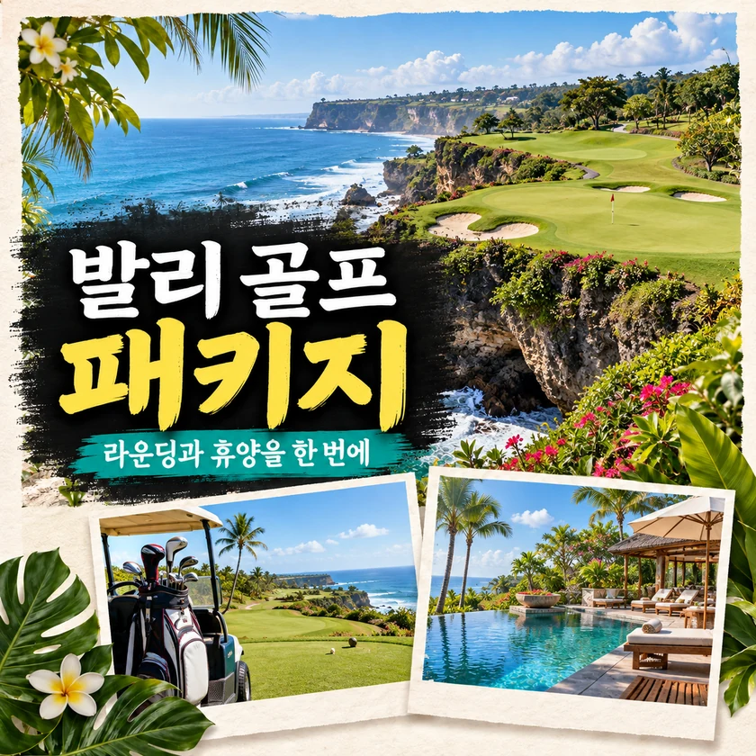 발리 골프 여행