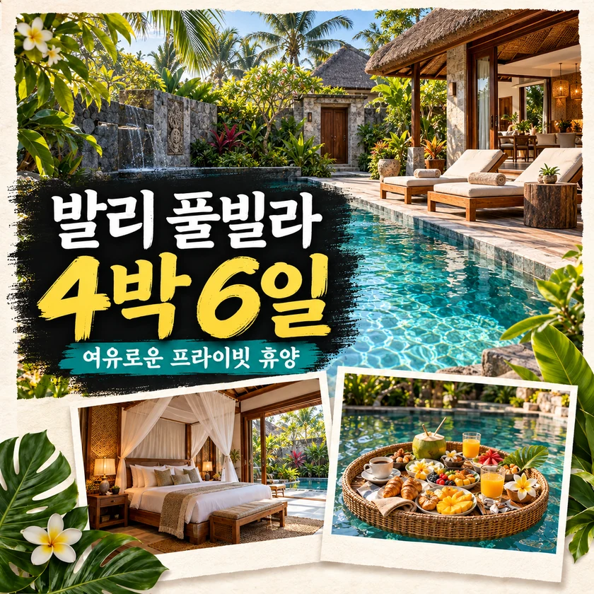 풀빌라 · 4박 6일